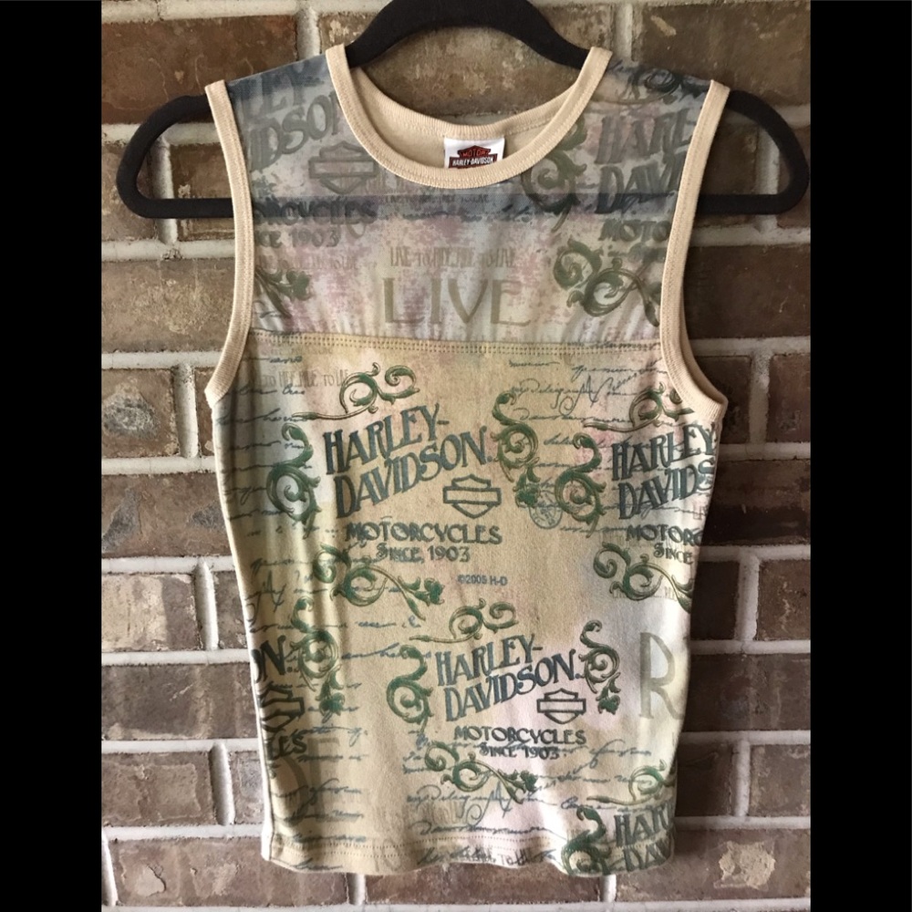 Harley Davidson tank top